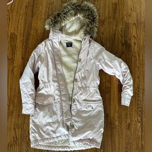 Abercrombie & fitch Parka, Medium size, rose pale color.